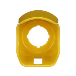 Scudo protettivo pulsante emergenza MA1-8053 giallo slot sicurezza impianti elettrici industriali