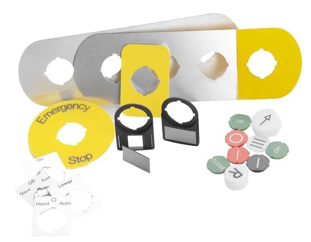 Legend plate per potenziometro 29,6x44,5mm scala per controllo potenza elettrica