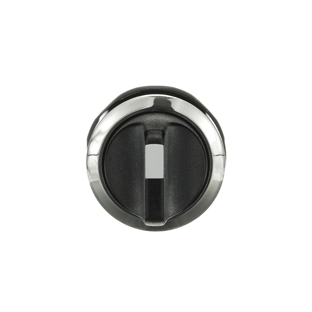 Selector switch 2 posizioni leva corta nero non illuminato per controllo elettrico affidabile