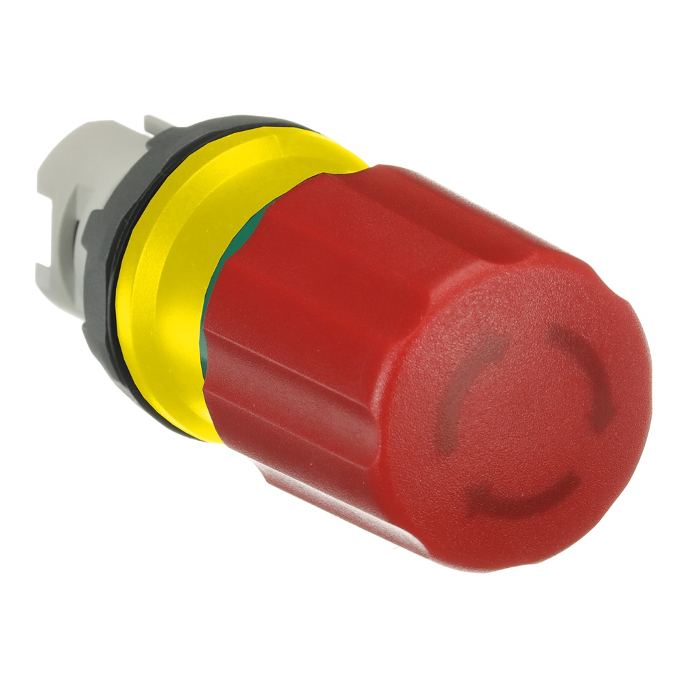 Pulsante Emergenza MPET3-10R Fungone 30mm Rosso Twist Release Industriale