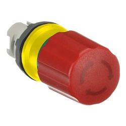 Pulsante Emergenza MPET3-10R Fungone 30mm Rosso Twist Release Industriale