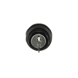 Selector switch a chiave 3 posizioni mantenuto plastica nera per applicazioni elettriche industriali e civili