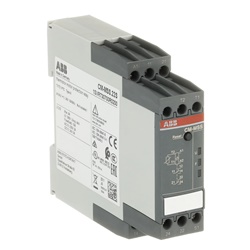 Relè protezione motore termistore 24VAC/DC 2 contatti cambio, reset automatico/manuale, per monitoraggio temperatura PTC
