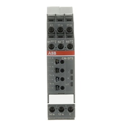 Relè monitoraggio corrente CM-SFS.22S 2 contatti 0,3-15A RMS 24-240V AC/DC uso industriale e civile