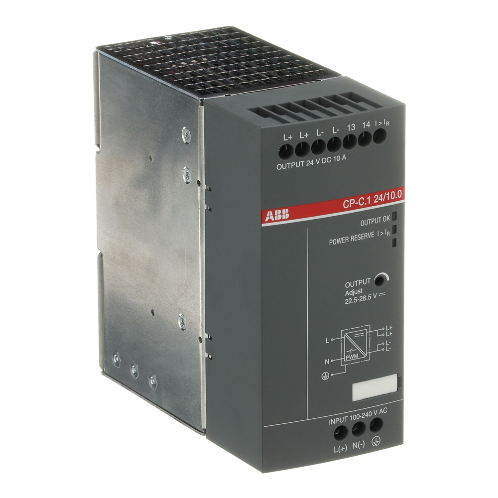 Alimentatore CP-C.1 24V 10A 240W ingresso 110-240VAC uscita DC industriale affidabile