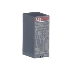 Relè interfaccia pluggable 230VAC 2 contatti 250V 8A IP67 controllo circuiti elettrici