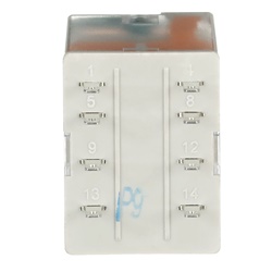 Relè interfaccia pluggable CR-M024DC2 24V DC 2 contatti commutazione 250V 12A per impianti elettrici controllo carichi