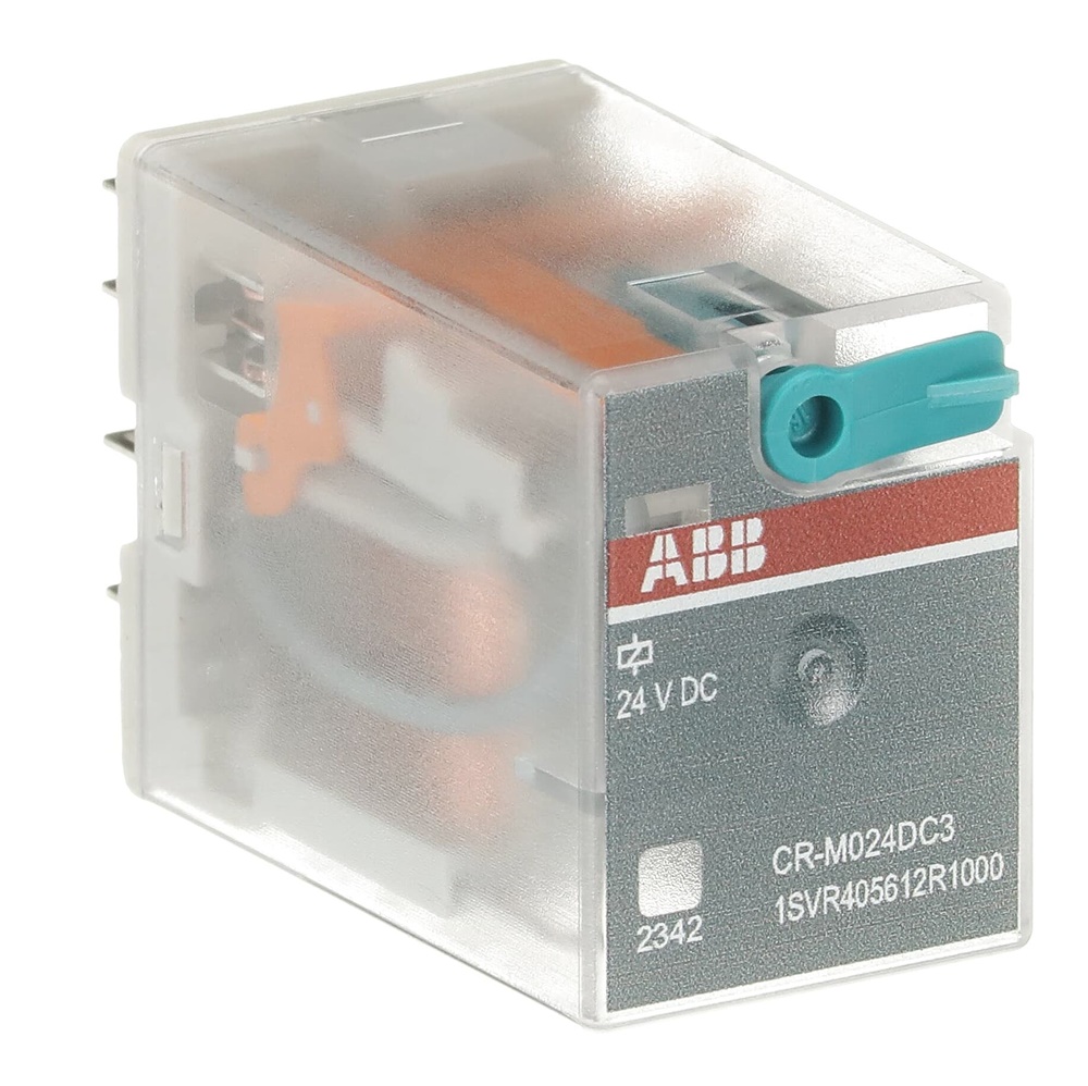 Relè interfaccia pluggable 3 contatti 3 c/o 24V DC 250V 10A per automazione e controllo elettrico