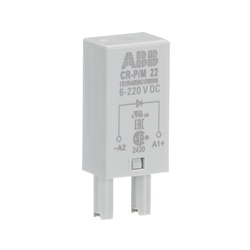 Modulo pluggable protezione inversione polarità 6-220V DC per prese CR-P e CR-M