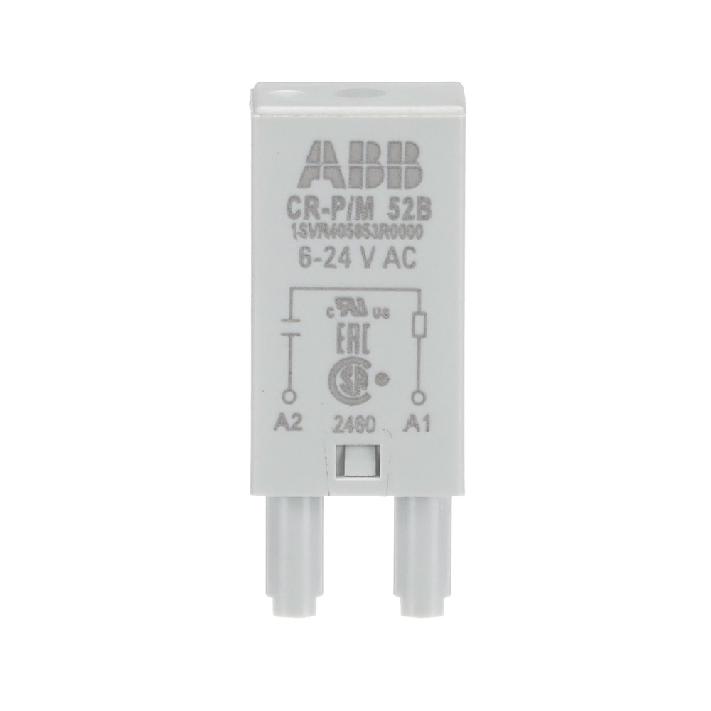 Modulo circuito RC pluggable 6-24VAC/DC per controllo impianti elettrici professionali