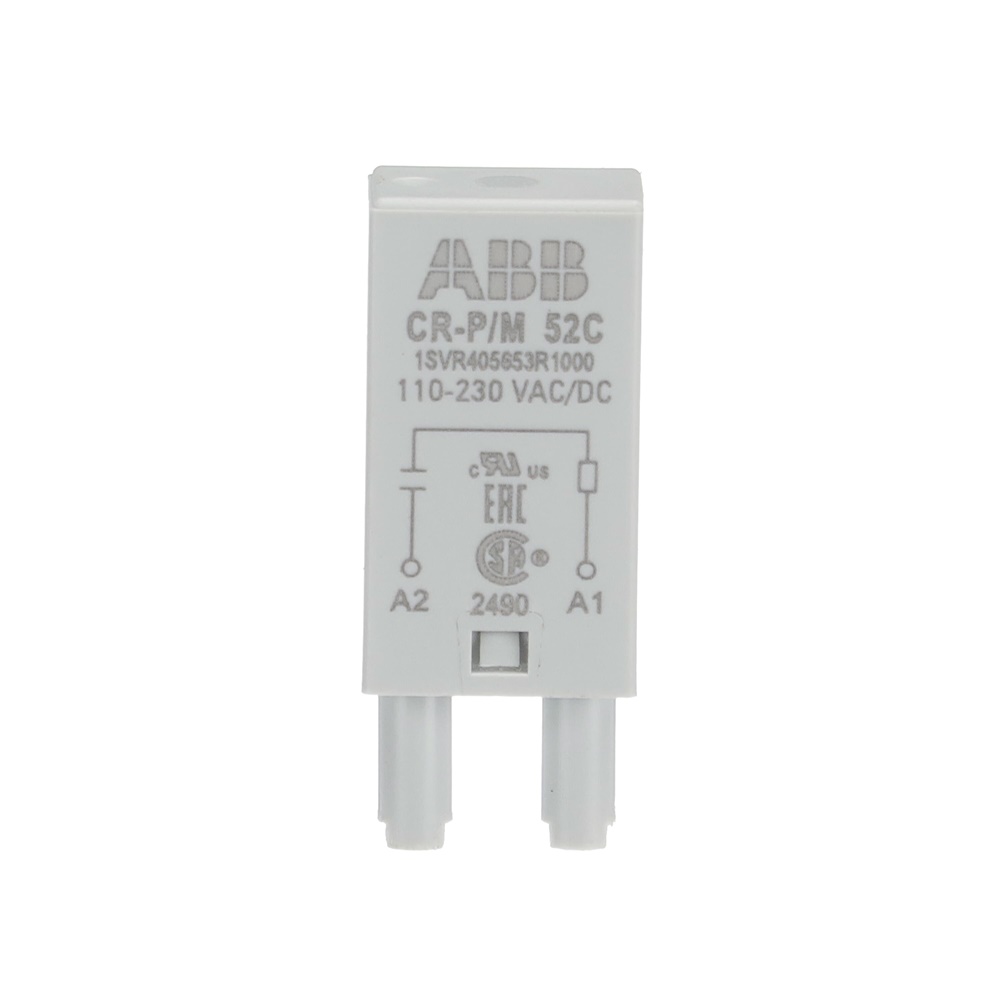Circuito RC pluggable 110-230VAC/DC modulo protezione interferenze per applicazioni elettriche