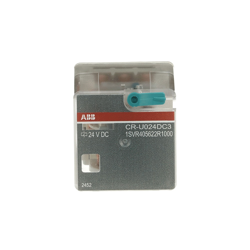 Relè interfaccia pluggable 3 contatti 3 c/o 24 V DC 250 V 10 A per automazione controllo impianti