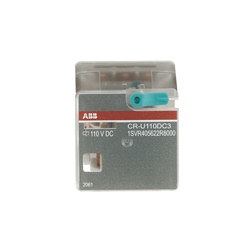 Relè interfaccia pluggable 3 c/o 110 V DC 250 V 10 A con test e LED per automazione industriale