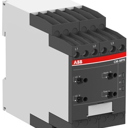 Relè monitoraggio trifase CM-MPN.72S 530-820V AC 2c/o controllo sovra/sottotensione e sequenza fasi con ritardo regolabile
