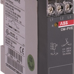 Relè monitoraggio tensione trifase CM-PVE 320-460V AC 1n/o protezione impianti elettrici