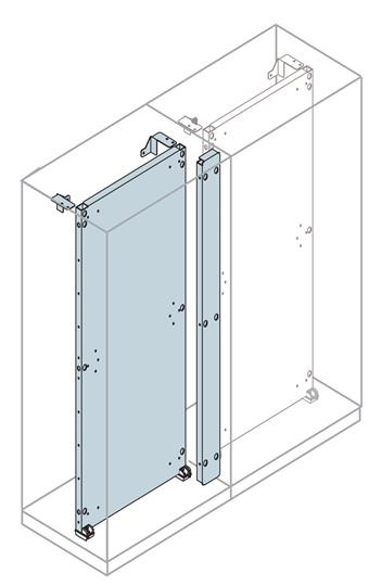KIT UNIONE PIASTRE DI FONDO H 1800M