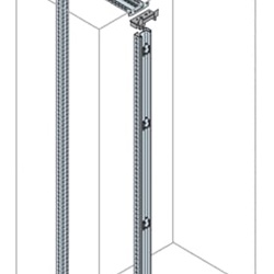 Montante intermedio verticale 2000mm per quadri elettrici industriali
