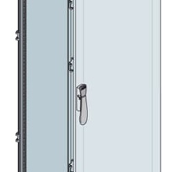Armadio portante cieco 2200x800x1000 mm per automazione industriale