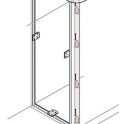 Kit unione armadi industriale resistente per assemblaggio e integrazione automazione
