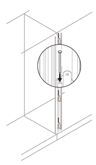 Spinette per affiancamento strutturale kit 8 pezzi uso elettrico