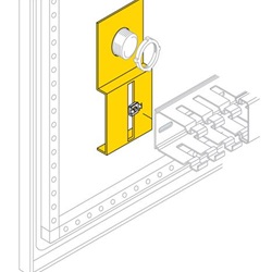 N.100 STAFFE PORTACANALINA PULSANTI