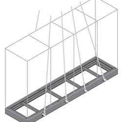 ZOCCOLO UNICO H 200MM XBATT.IS2 UM