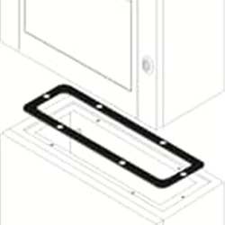 Guarnizione IP65 800x300 mm per armadi elettrici