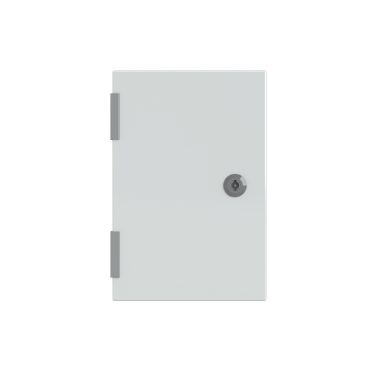 Custodia elettrica metallo 300x200x150 mm porta cieca montaggio parete