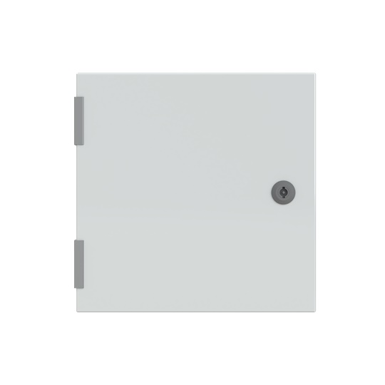 Cassetta elettrica 300x300x150 mm porta cieca piastra fondo industriale