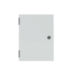 Custodia elettrica 400x300x200 mm porta cieca piastra fondo serratura protezione industriale civile