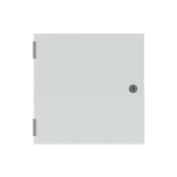 Cassetta derivazione blindata 400x400x200 mm porta cieca piastra fondo serratura integrata per installazioni elettriche industriali e civili