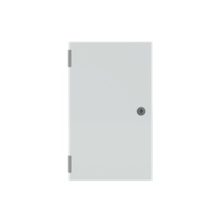 Cassetta derivazione blindata 500x300x200 mm con porta cieca e piastra fondo per impianti elettrici industriali e civili