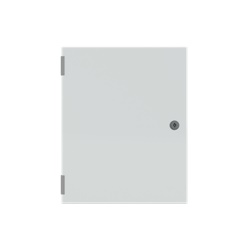 Cassetta elettrica 500x400x200 mm porta cieca piastra fondo montaggio parete resistente sicurezza