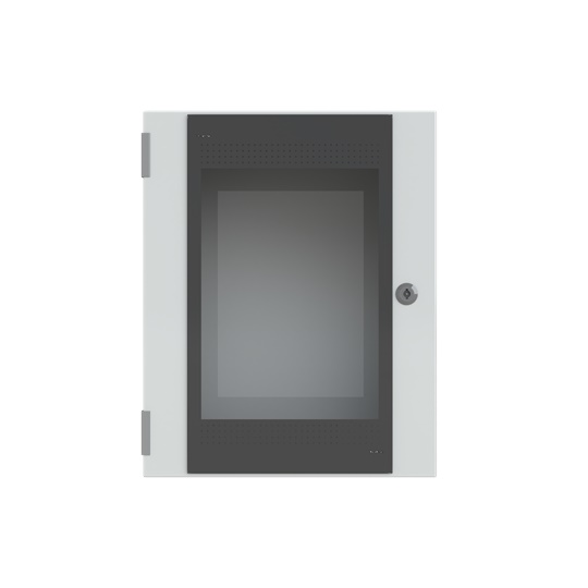 Cassa con porta trasparente 500x400x250mm per apparecchiature elettriche