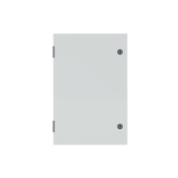 Cassetta elettrica 600x400x200 mm porta cieca piastra fondo serratura integrata protezione industriale civile