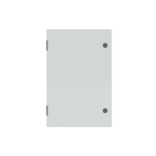 Cassetta portautensili metallo con porta cieca serratura 600x400x250 mm per impianti elettrici