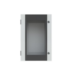 Cassa elettrica con porta trasparente 600x400x250 mm montaggio parete sicurezza protezione impianti industriale civile