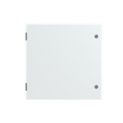 Cassetta elettrica 600x600x250 mm porta cieca piastra fondo serratura protezione impianti industriali e civili