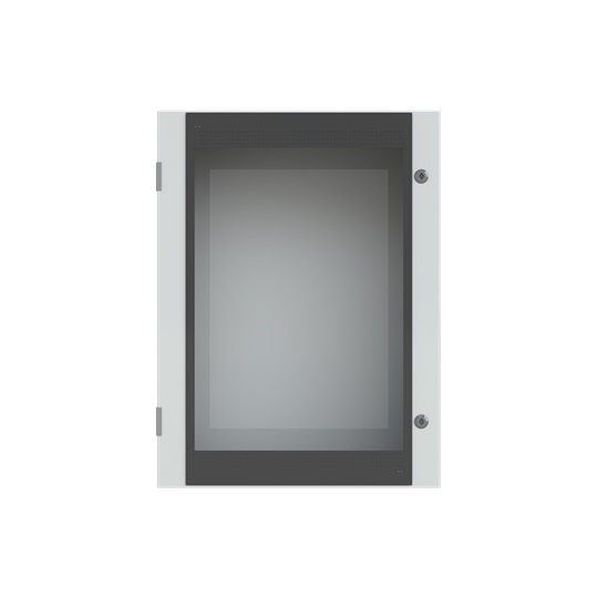 Cassa elettrica porta trasparente 800x600x300 mm montaggio parete