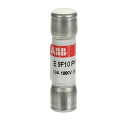 Fusibile cilindrico 10x38 mm 10A per impianti fotovoltaici ELE9F10PV