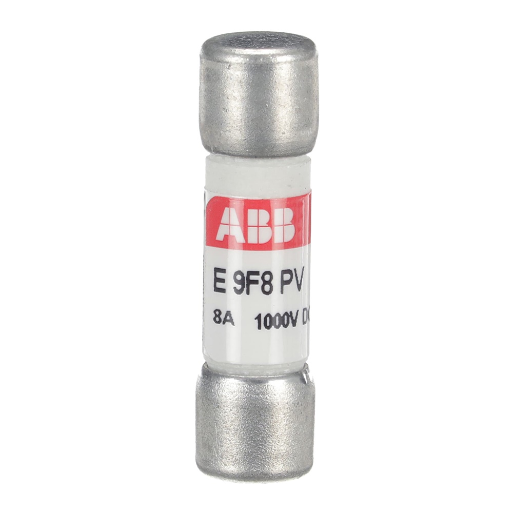 Fusibile GPV 10x38 mm 8A protezione circuiti fotovoltaici compatto affidabile