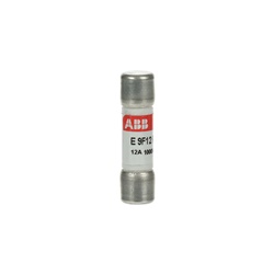 Fusibile cilindrico 10x38 mm 12A per impianti fotovoltaici protezione sovracorrenti