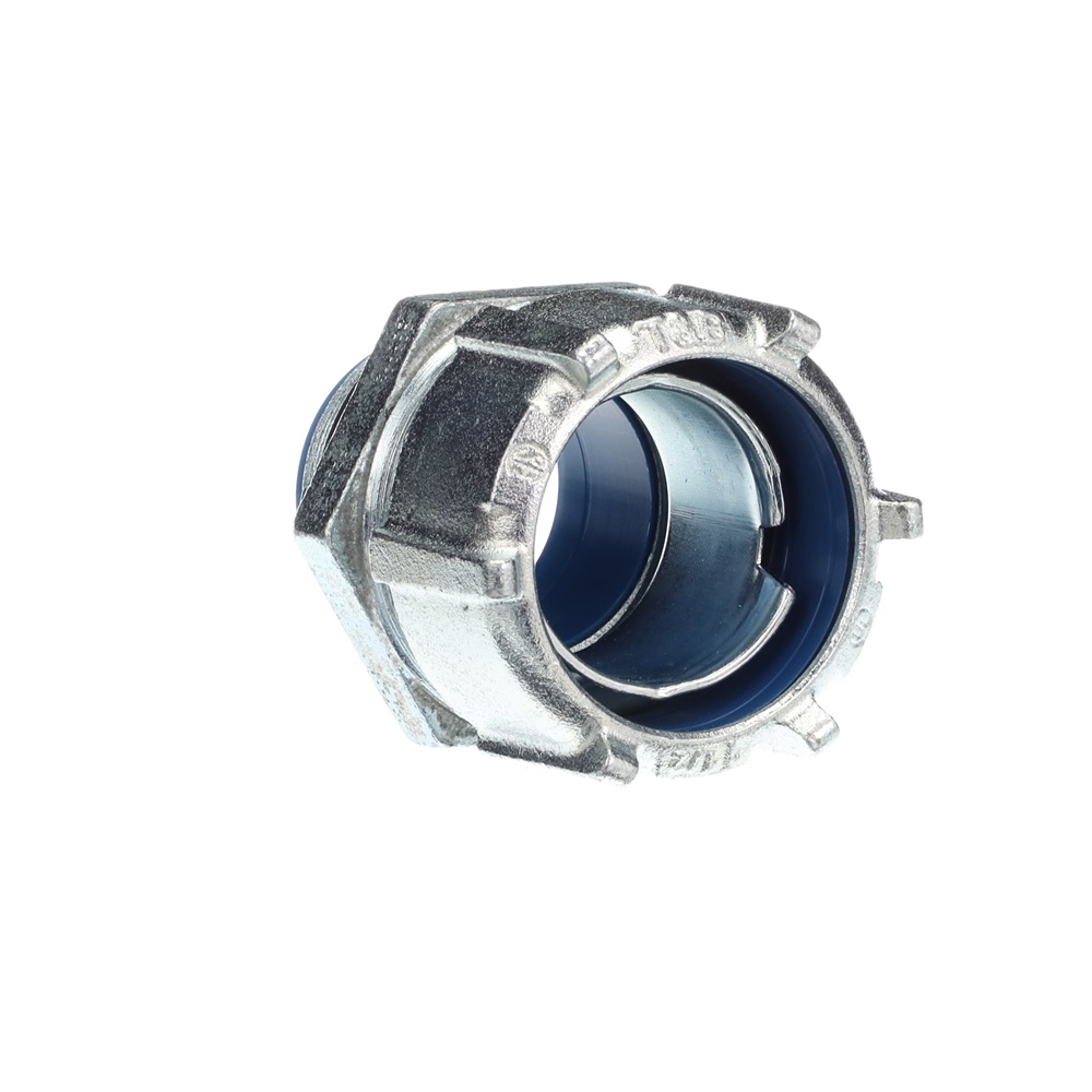 Raccordo diritto zincato 1,5 NPT isolato liquido per impianti elettrici