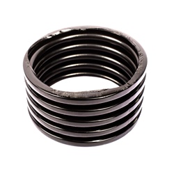 Guaina protettiva PA6 54mm peso standard 50m nero per cablaggi elettrici