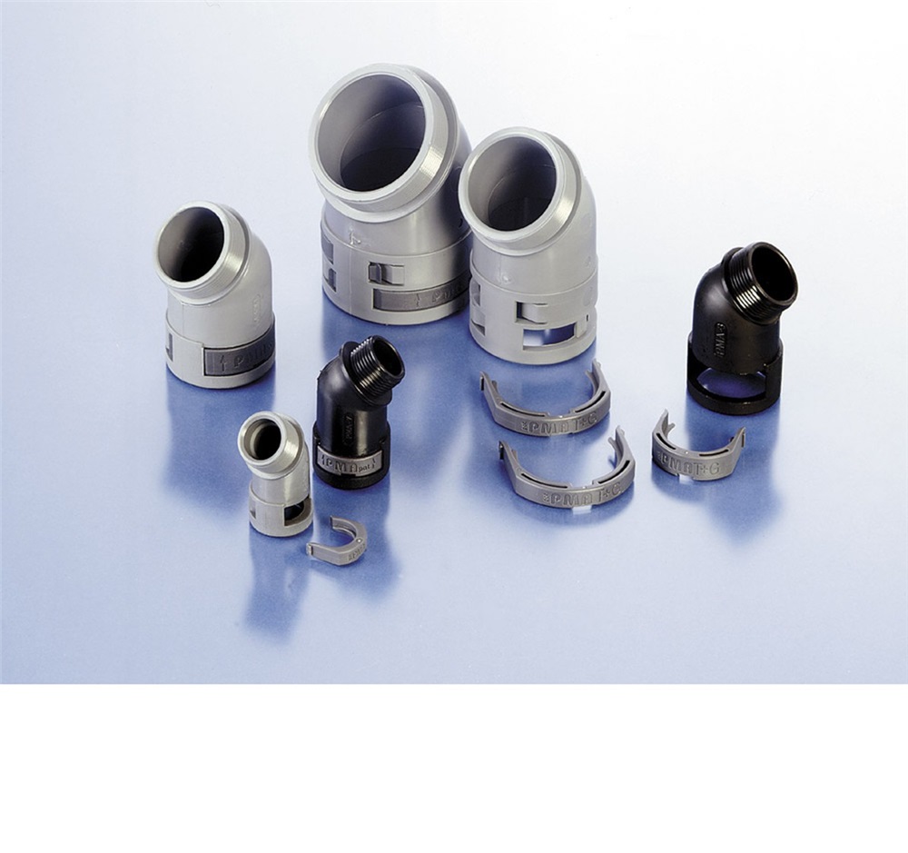 PMAFIX Racc. 45° PG13 DN12 IP66
