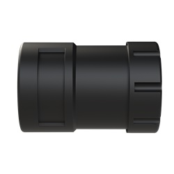 Raccorderia femmina DN17 M20 PA6 nero IP66 per impianti elettrici resistente