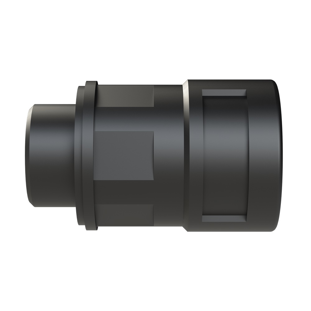 Raccordo DN17 M20 Poliammide 6 Nero IP68 per Impianti Elettrici Industriali