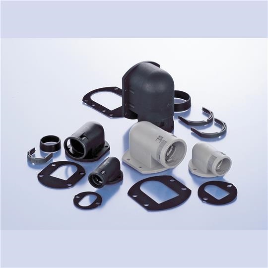 PMAFIX RACC. 90 A FLANGIA PG29 DN29