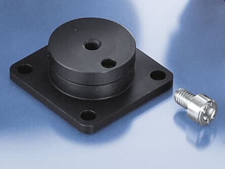 Supporto girevole heavy-duty per staffe BSH-R29/48, fissaggio elettrico nero