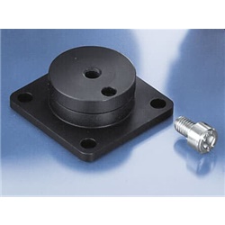 Supporto girevole heavy-duty per staffe BSH-R29/48, fissaggio elettrico nero